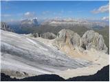 Passo di Fedaia - Rifugio Serauta